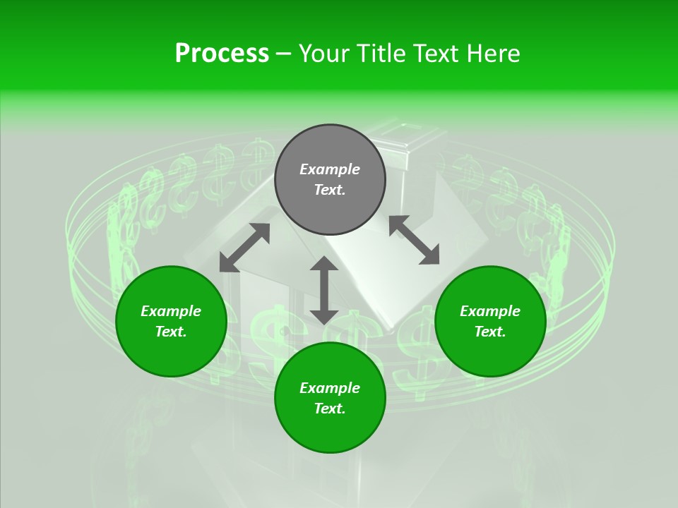 Closeup Human Hold PowerPoint Template