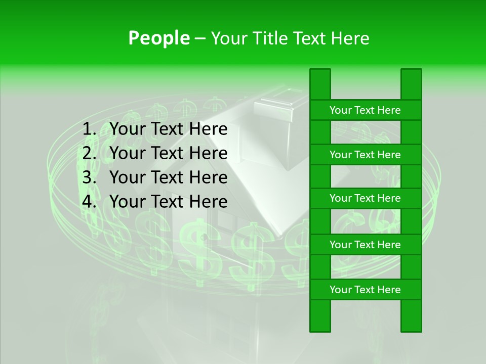 Closeup Human Hold PowerPoint Template