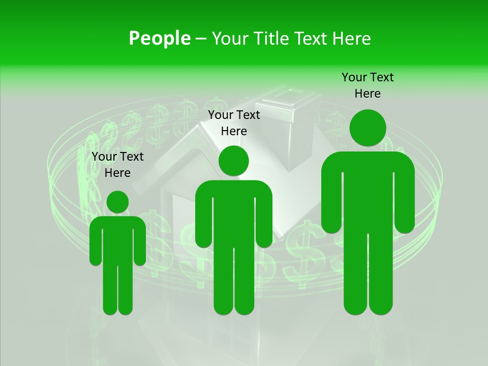 Closeup Human Hold PowerPoint Template