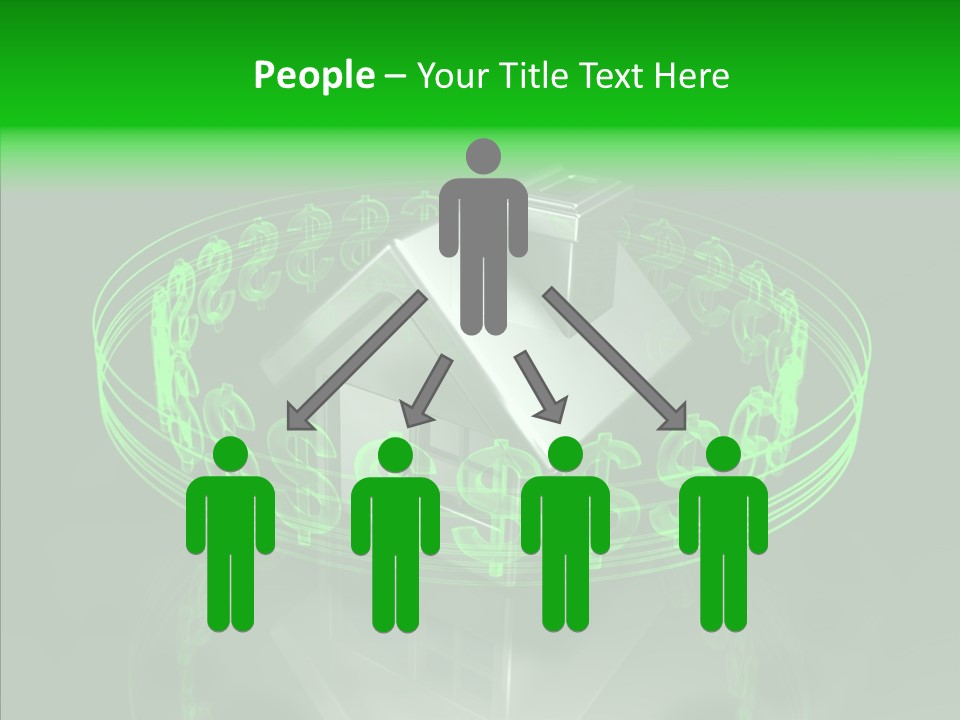 Closeup Human Hold PowerPoint Template