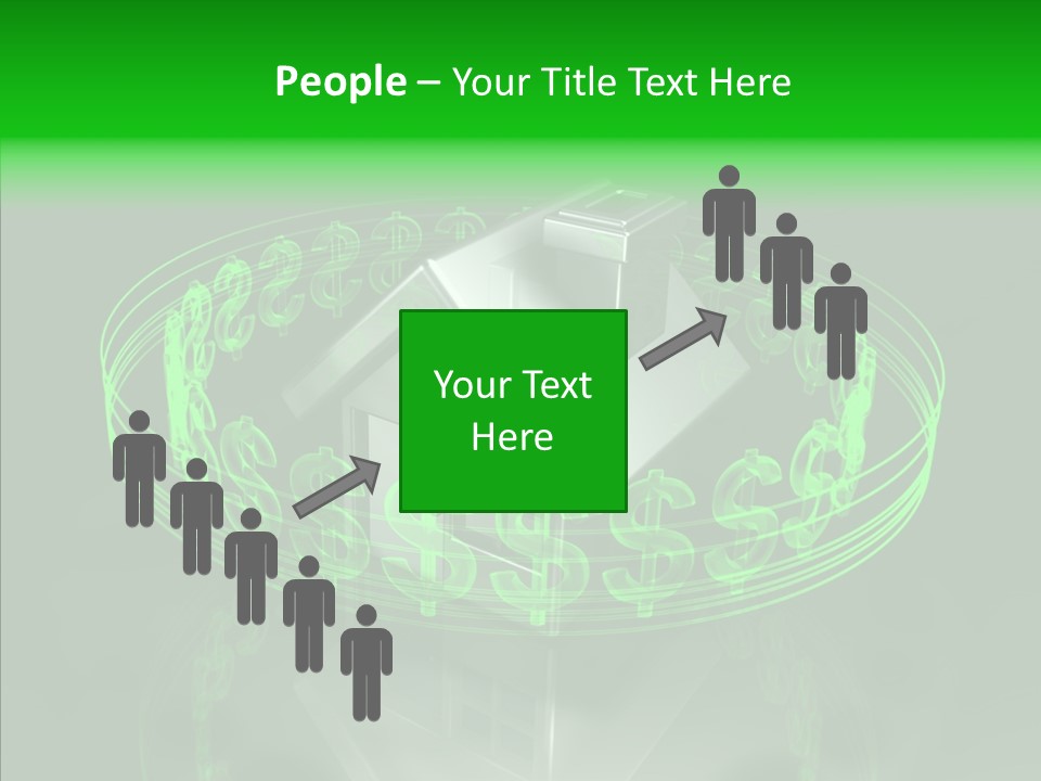 Closeup Human Hold PowerPoint Template