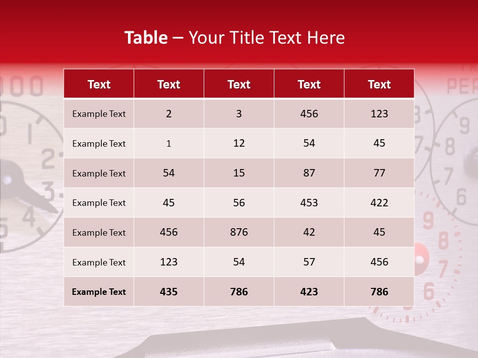 Female White  PowerPoint Template