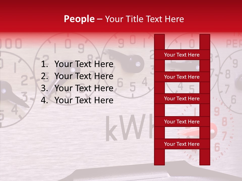 Female White  PowerPoint Template