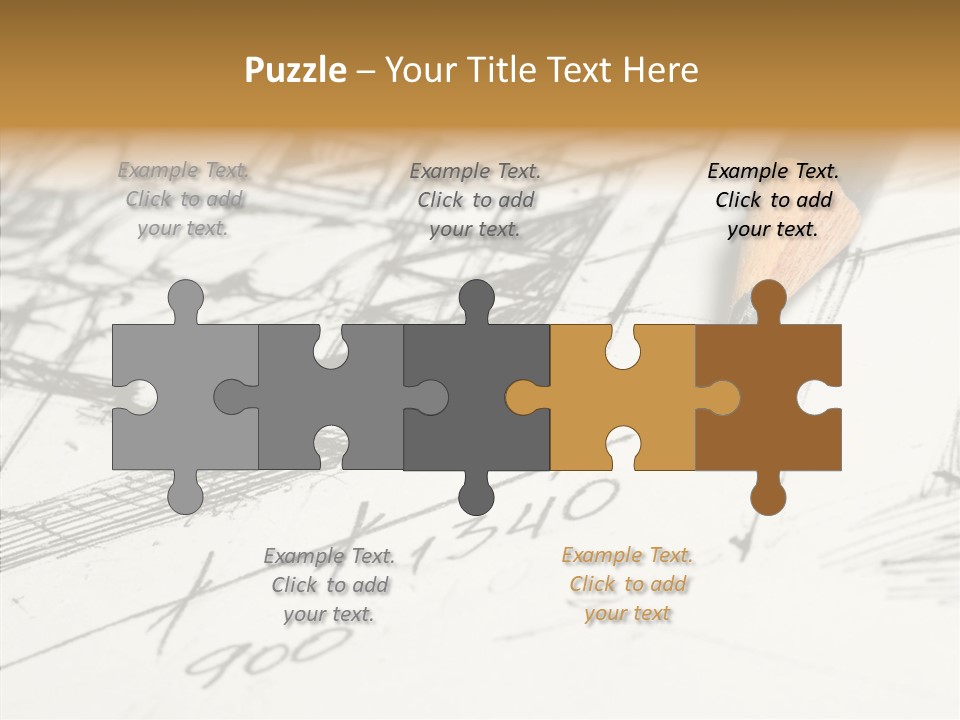 White Young Hold PowerPoint Template