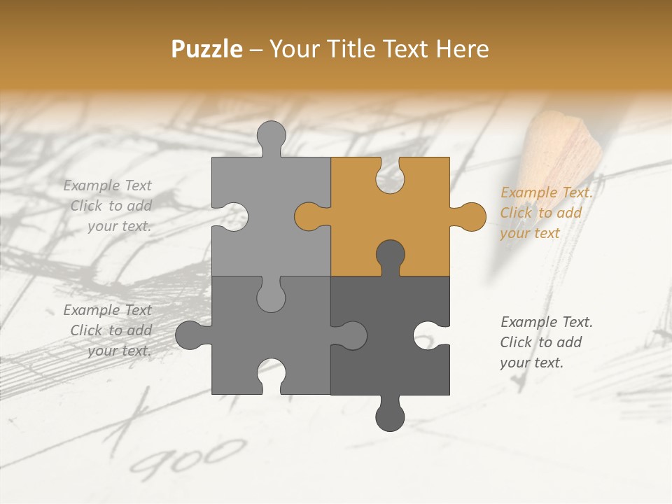 White Young Hold PowerPoint Template