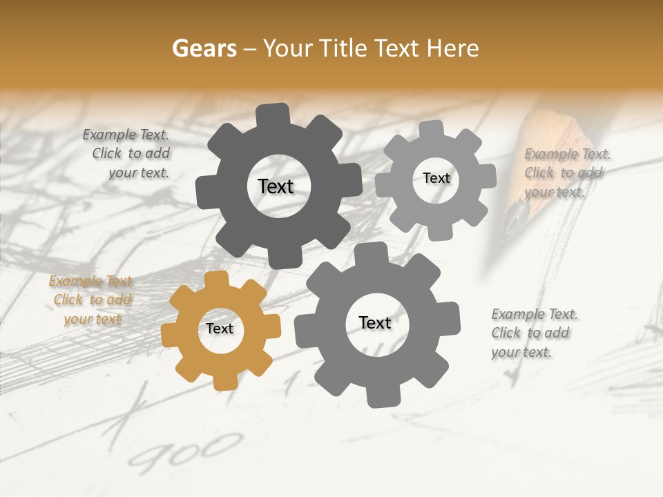 White Young Hold PowerPoint Template