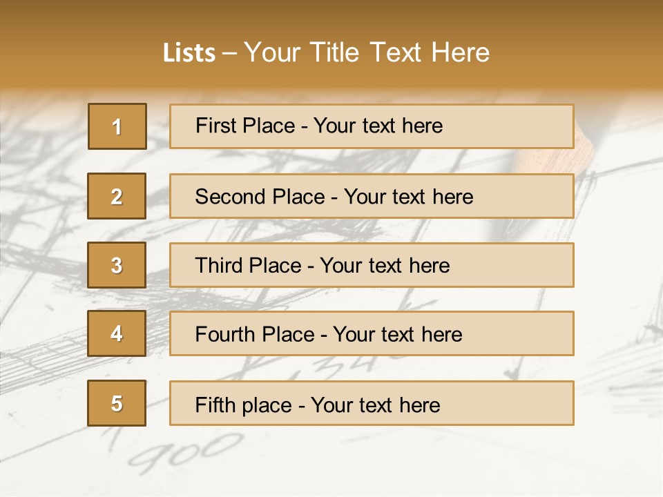 White Young Hold PowerPoint Template