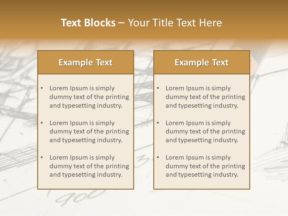 White Young Hold PowerPoint Template