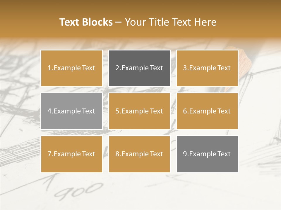 White Young Hold PowerPoint Template