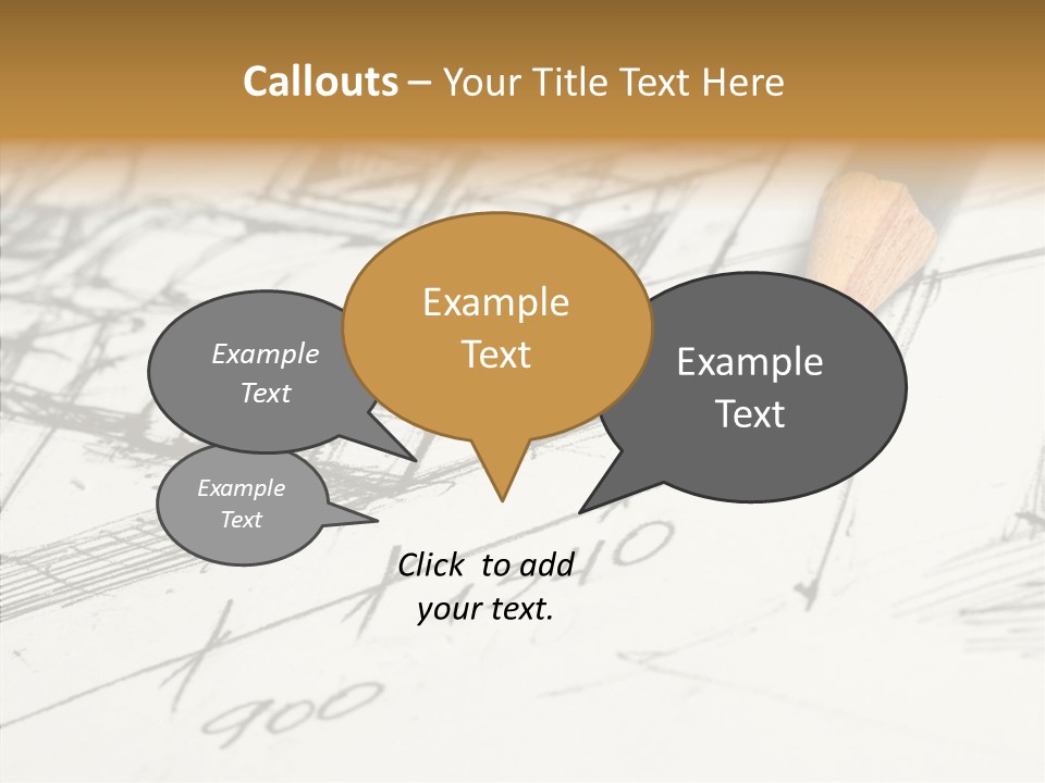 White Young Hold PowerPoint Template