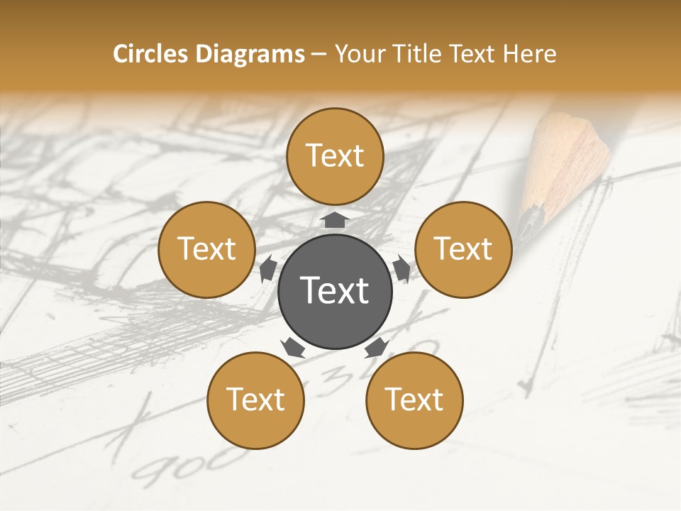 White Young Hold PowerPoint Template