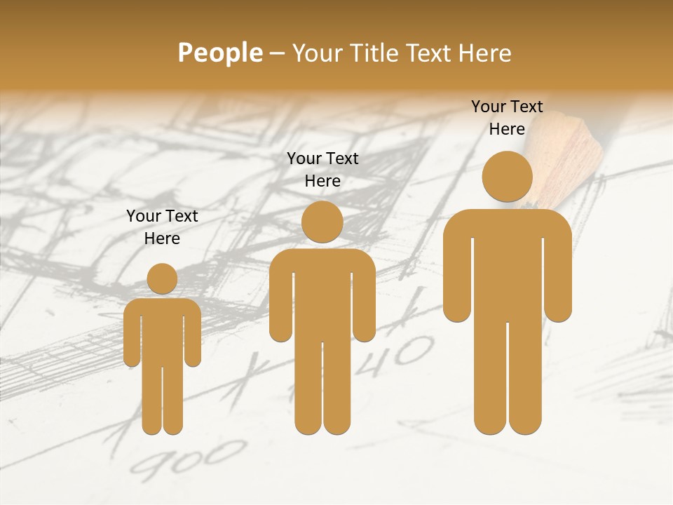 White Young Hold PowerPoint Template