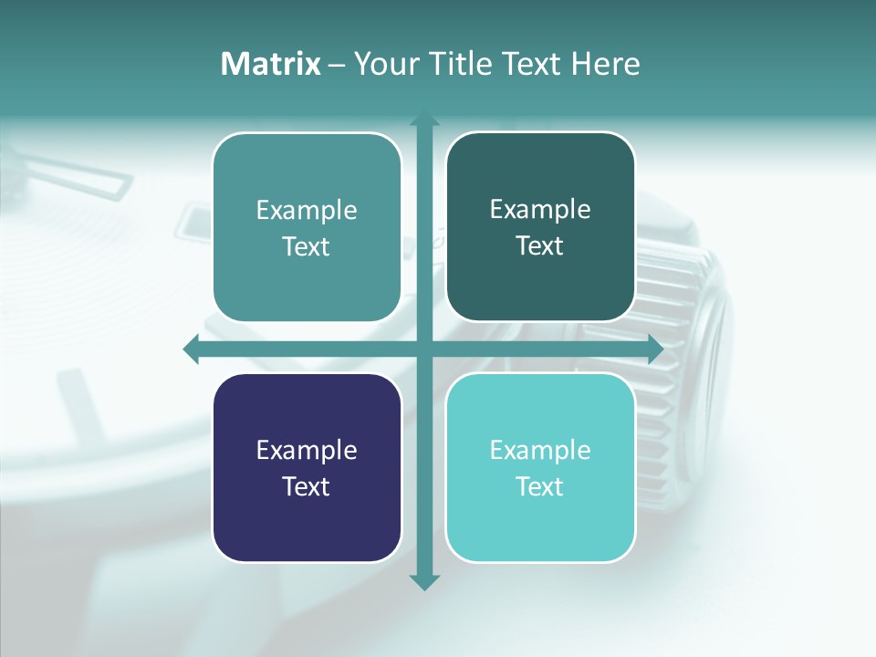 Closeup White Background Women PowerPoint Template