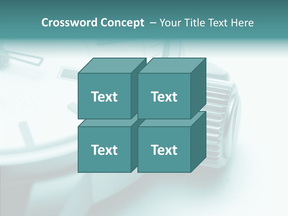 Closeup White Background Women PowerPoint Template