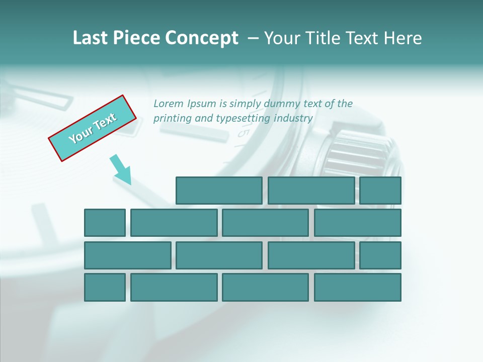 Closeup White Background Women PowerPoint Template