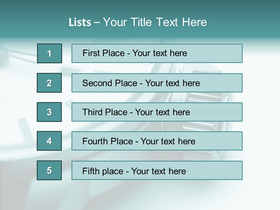 Closeup White Background Women PowerPoint Template