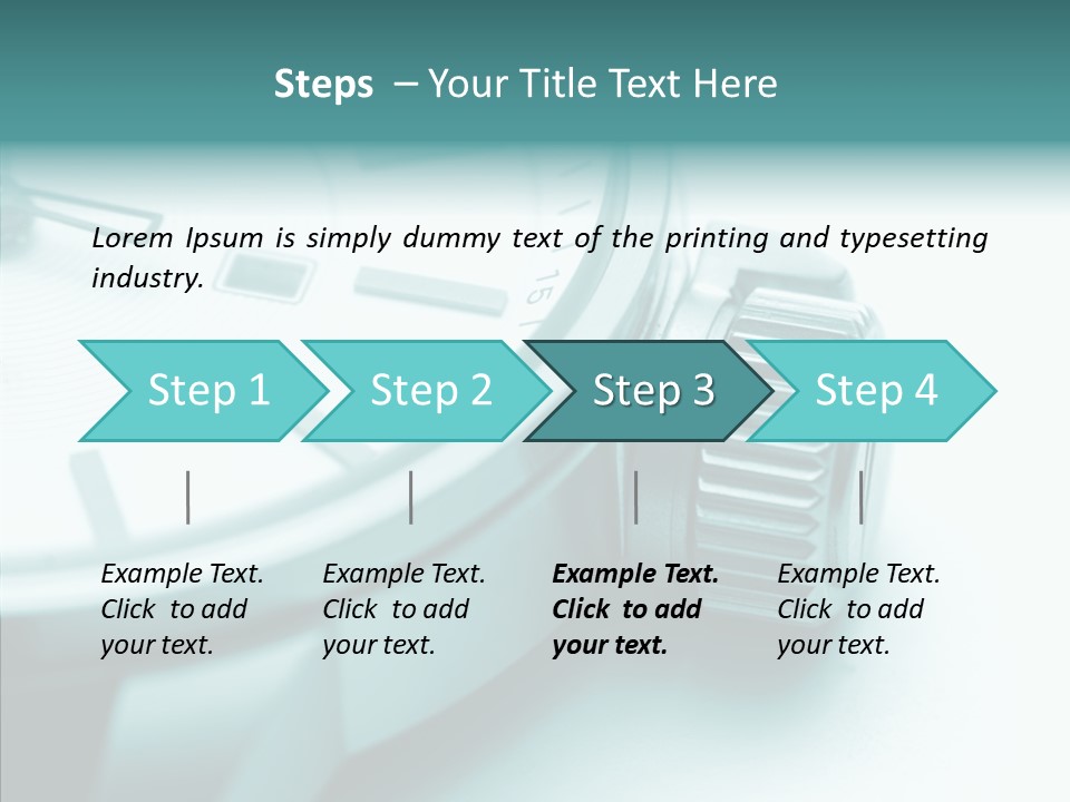 Closeup White Background Women PowerPoint Template