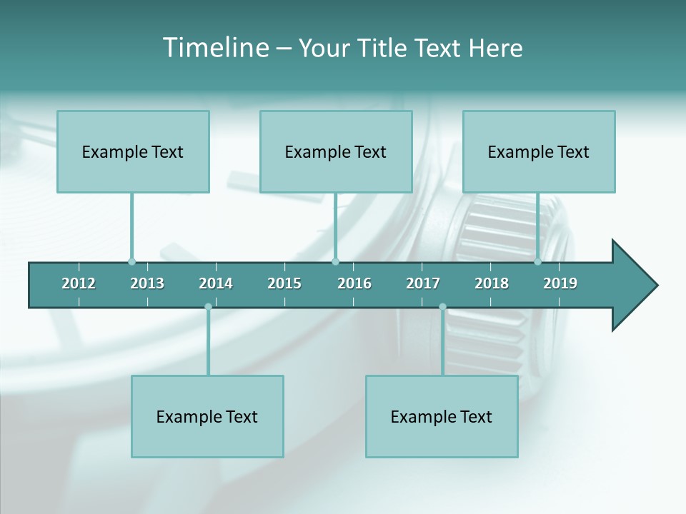 Closeup White Background Women PowerPoint Template