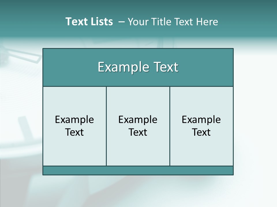 Closeup White Background Women PowerPoint Template