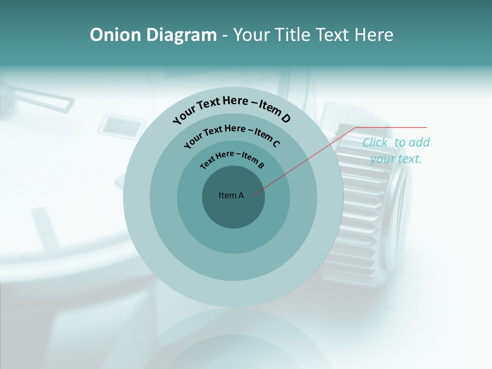 Closeup White Background Women PowerPoint Template