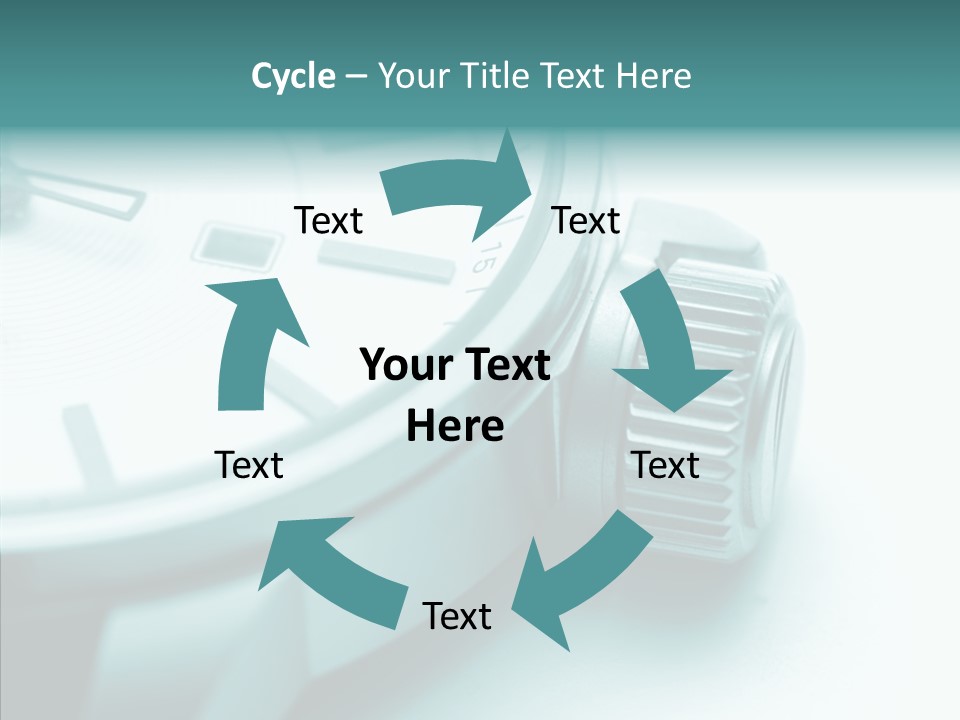 Closeup White Background Women PowerPoint Template