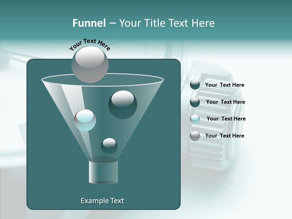 Closeup White Background Women PowerPoint Template