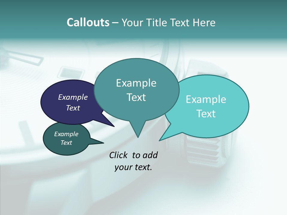 Closeup White Background Women PowerPoint Template