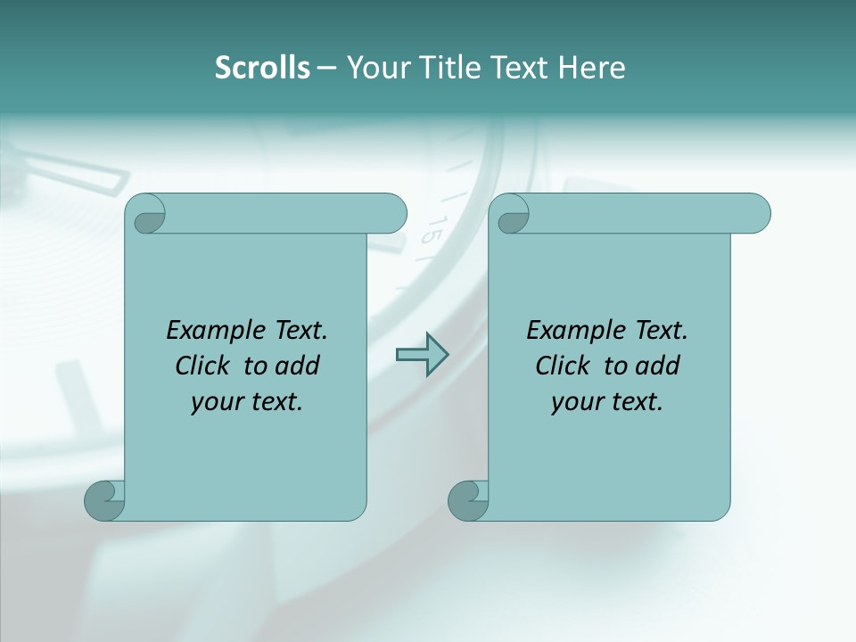Closeup White Background Women PowerPoint Template