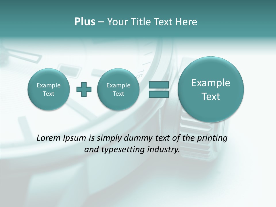 Closeup White Background Women PowerPoint Template