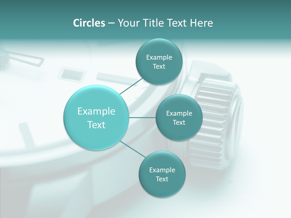 Closeup White Background Women PowerPoint Template