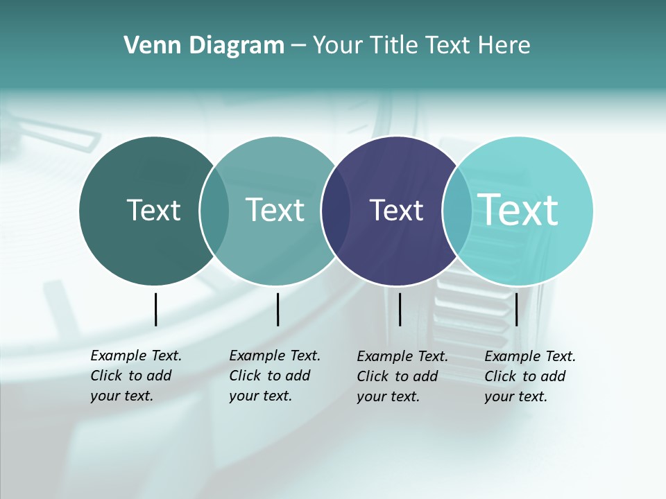 Closeup White Background Women PowerPoint Template