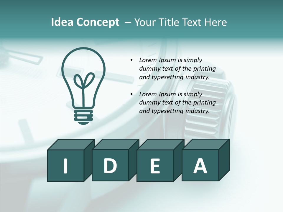 Closeup White Background Women PowerPoint Template