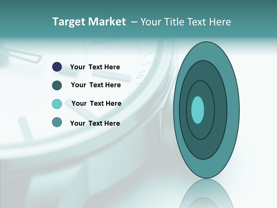 Closeup White Background Women PowerPoint Template