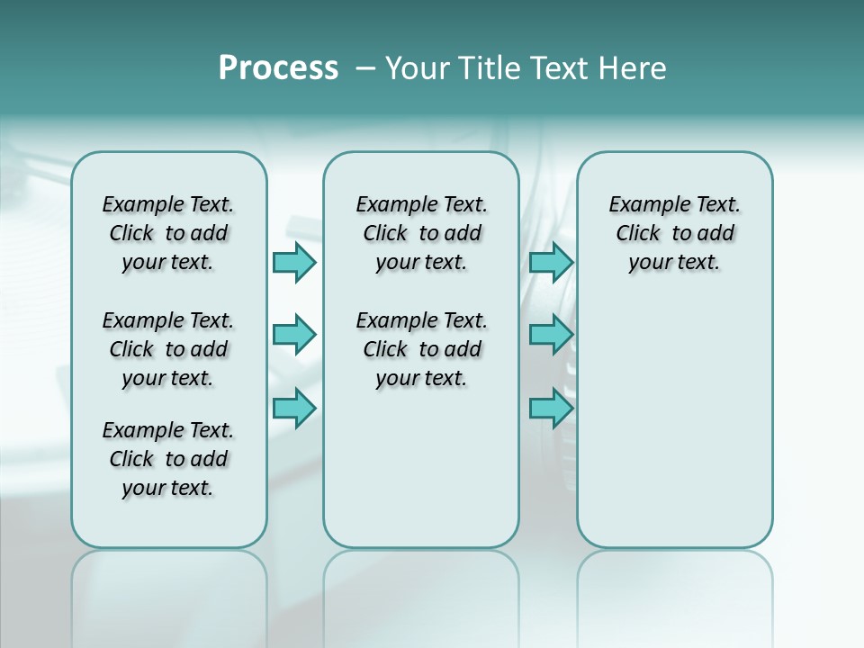 Closeup White Background Women PowerPoint Template