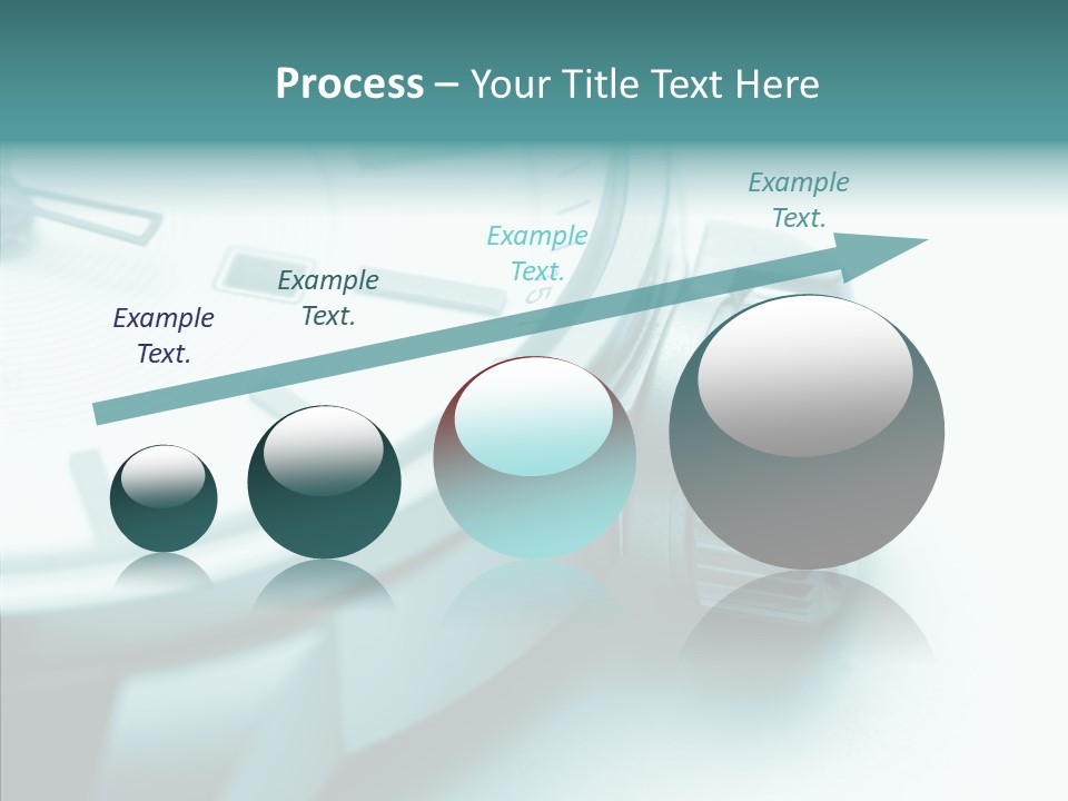 Closeup White Background Women PowerPoint Template