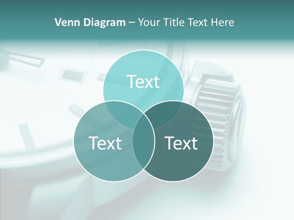 Closeup White Background Women PowerPoint Template