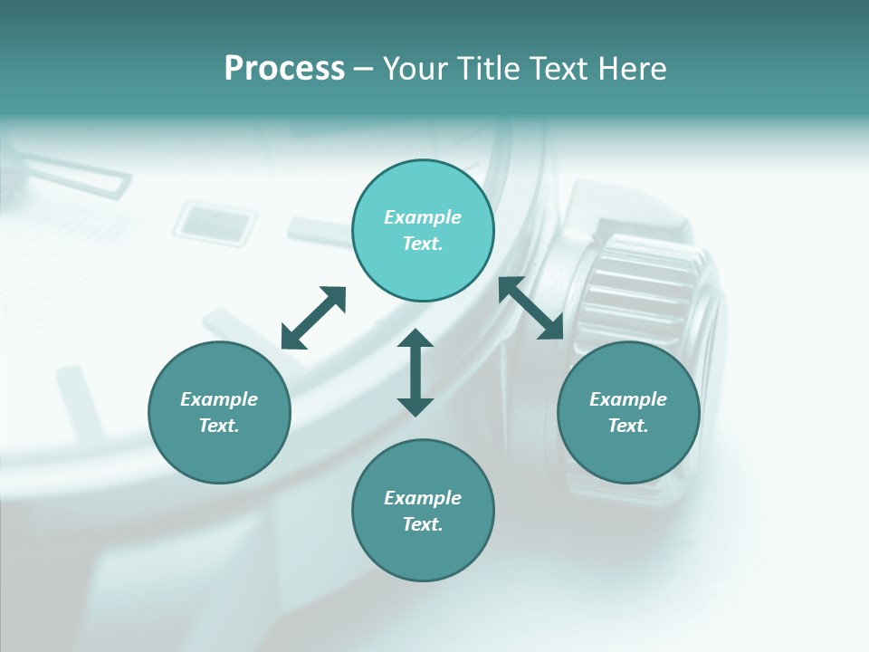 Closeup White Background Women PowerPoint Template