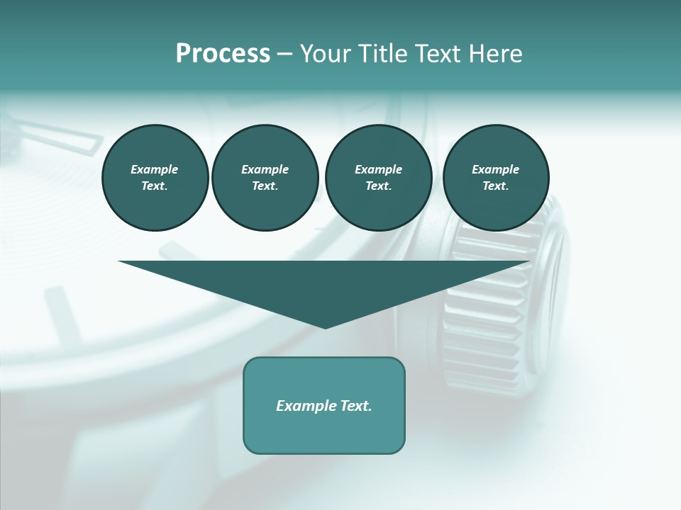 Closeup White Background Women PowerPoint Template