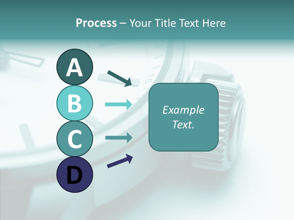 Closeup White Background Women PowerPoint Template