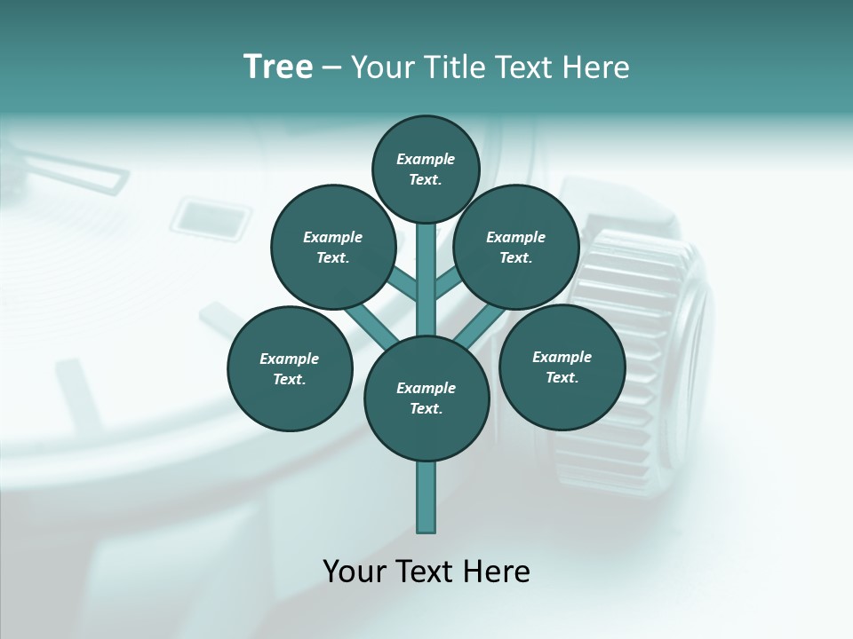 Closeup White Background Women PowerPoint Template