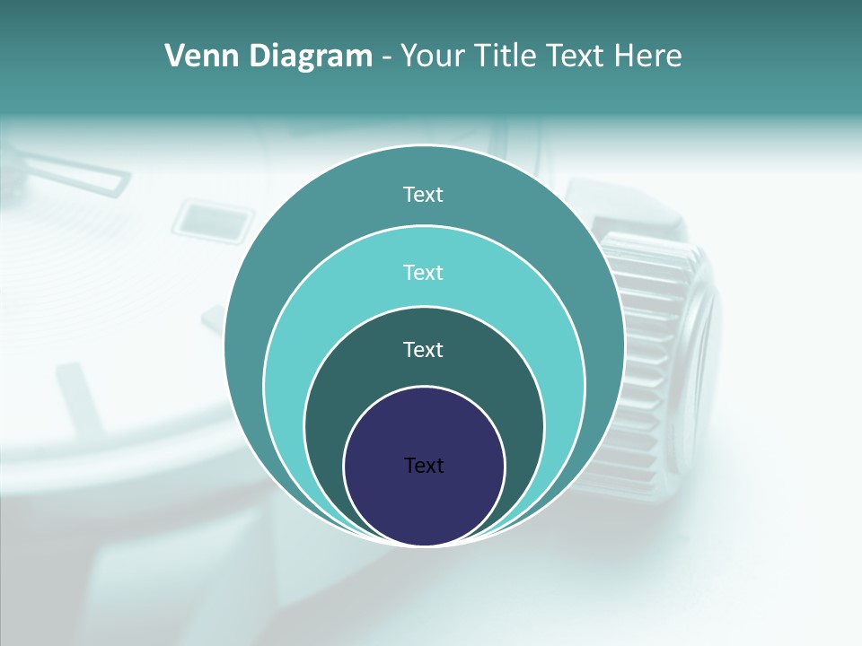 Closeup White Background Women PowerPoint Template