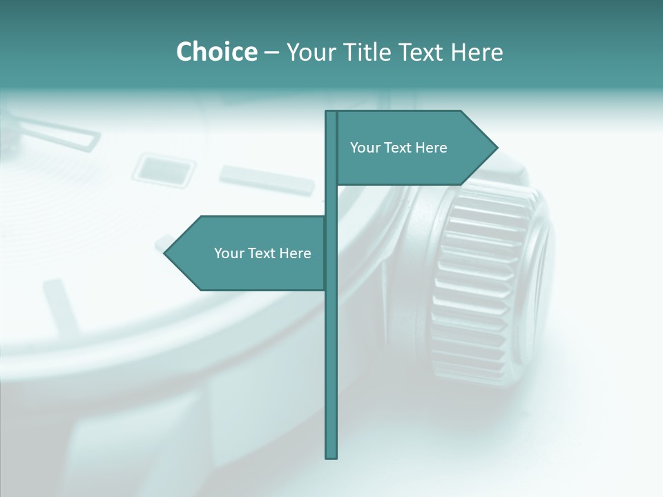 Closeup White Background Women PowerPoint Template