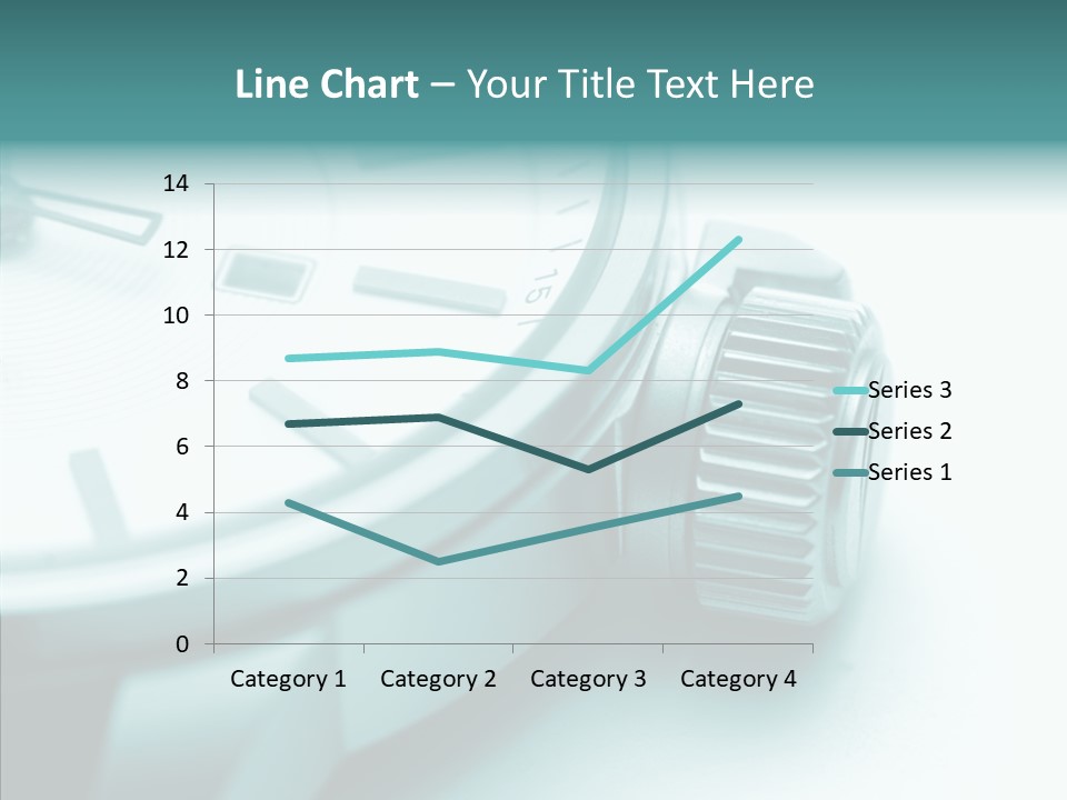 Closeup White Background Women PowerPoint Template