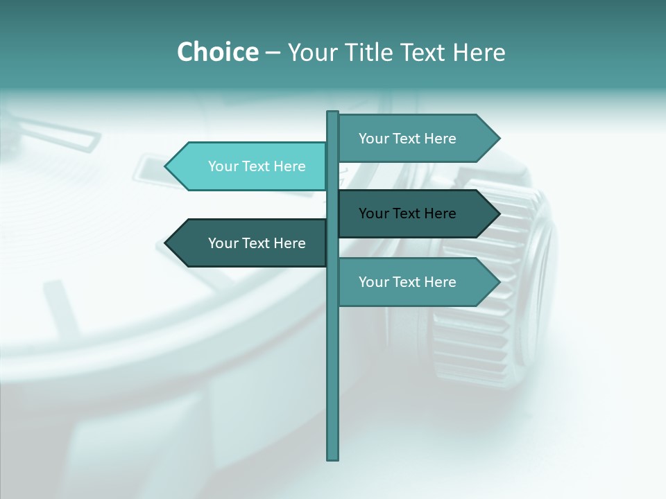 Closeup White Background Women PowerPoint Template