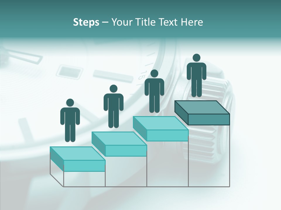 Closeup White Background Women PowerPoint Template