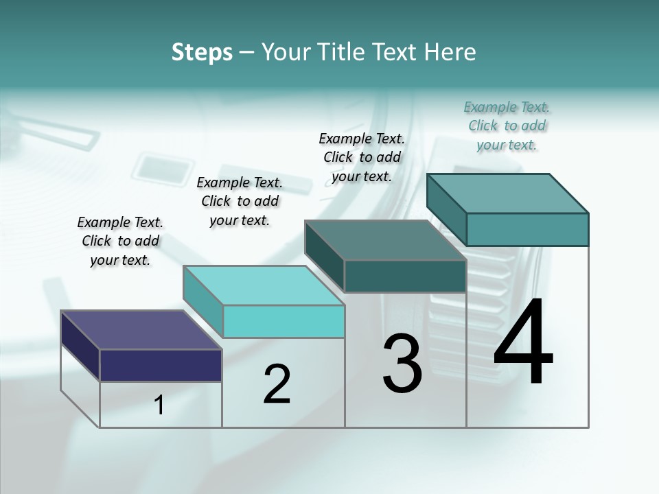 Closeup White Background Women PowerPoint Template