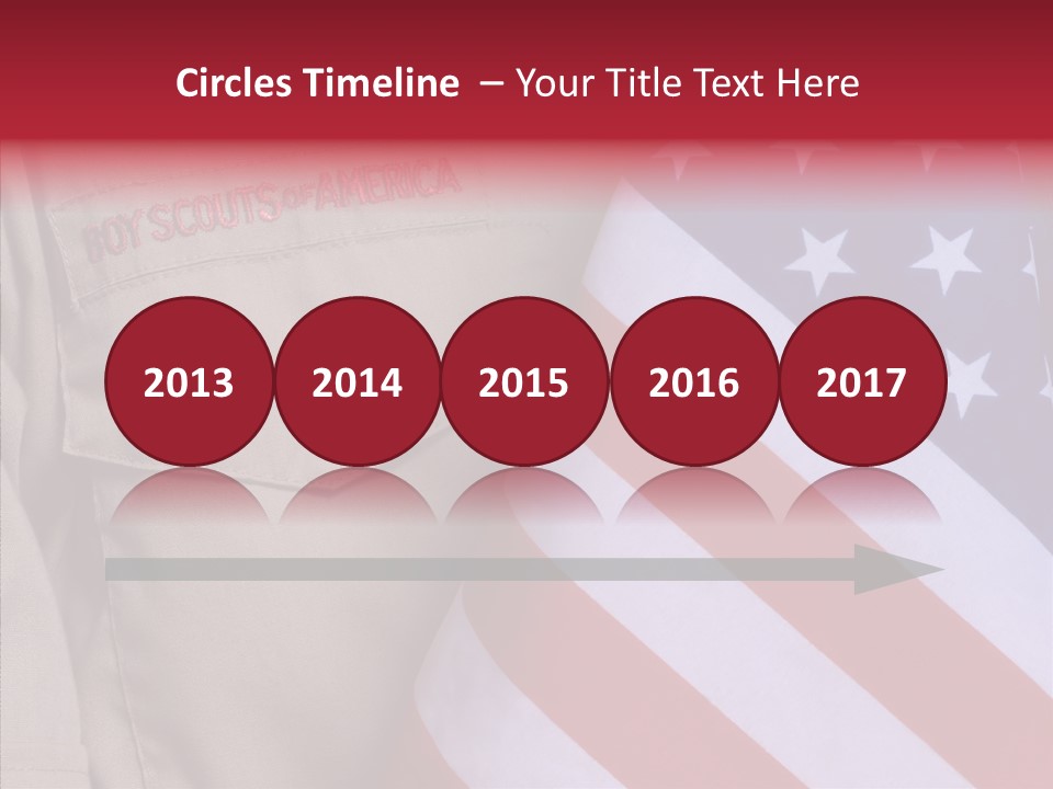 White Senior Close Up PowerPoint Template