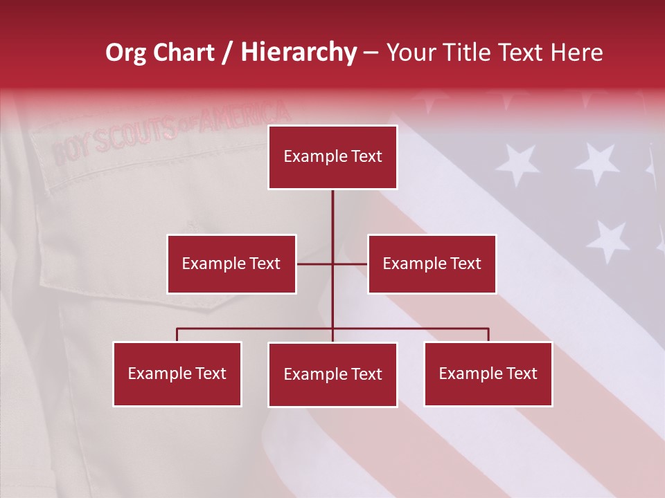 White Senior Close Up PowerPoint Template