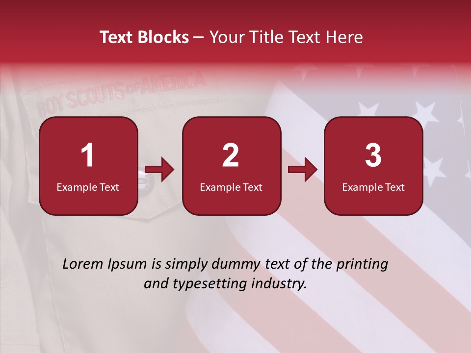 White Senior Close Up PowerPoint Template