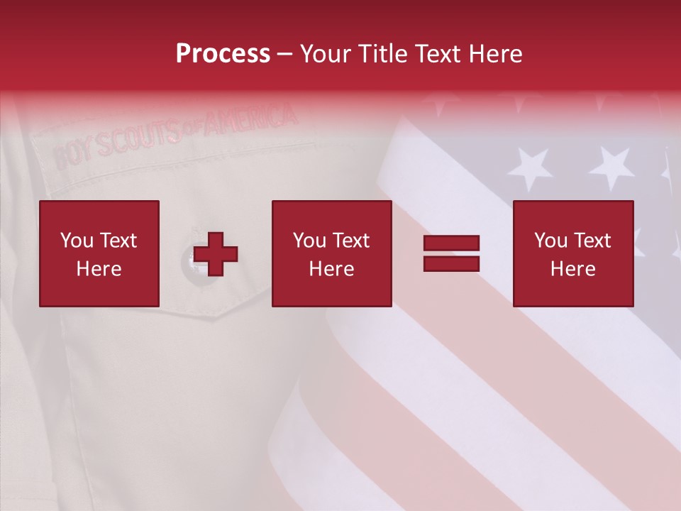 White Senior Close Up PowerPoint Template